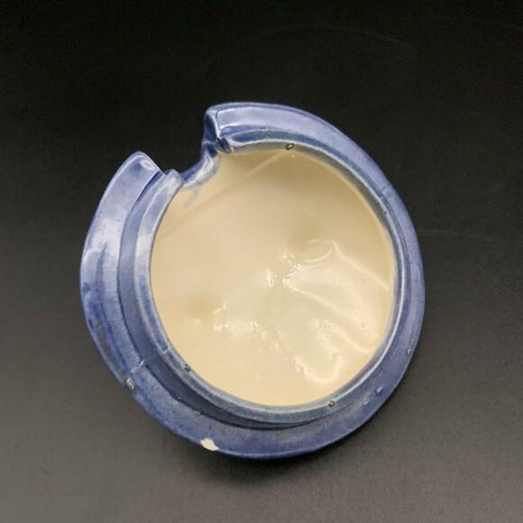 1970’s Sittre Ceramic Blue Jean Denim Lid Vintage (Replacement for Sugar bowl) - Picture 4 of 7
